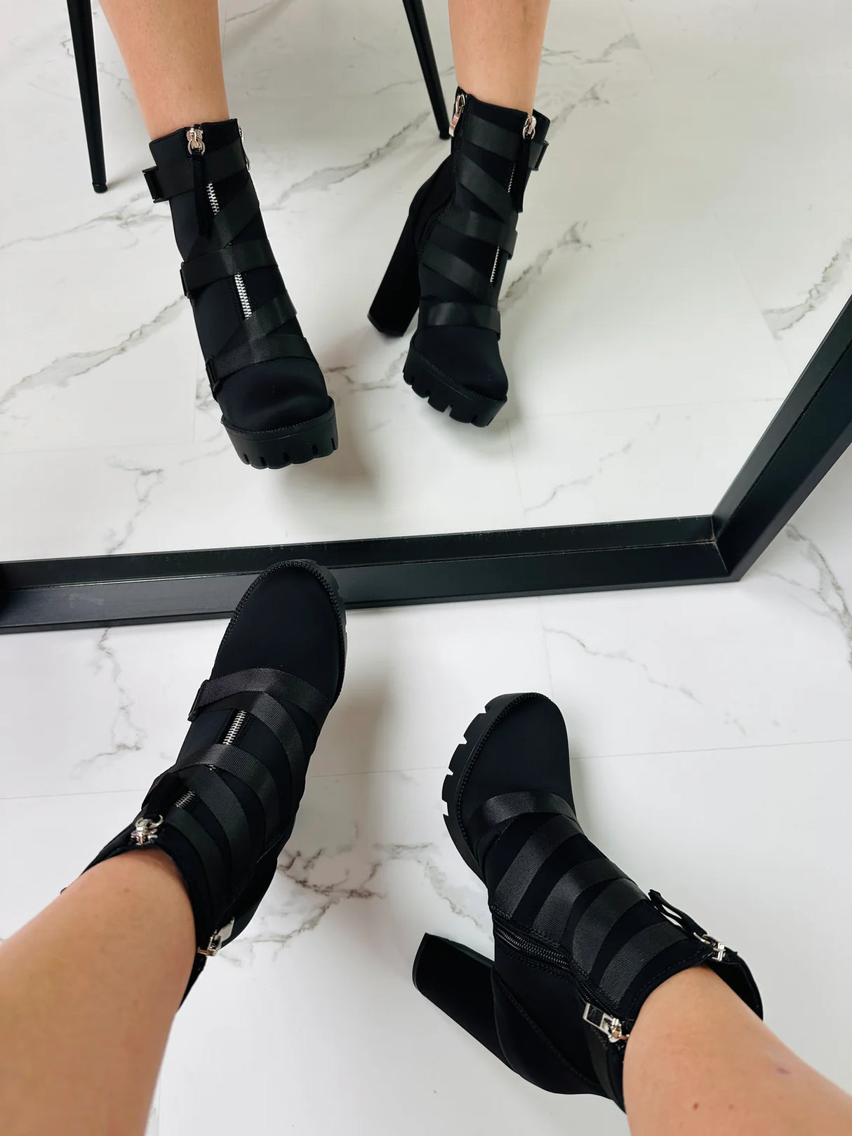 TEROL - BUTY - Czarny