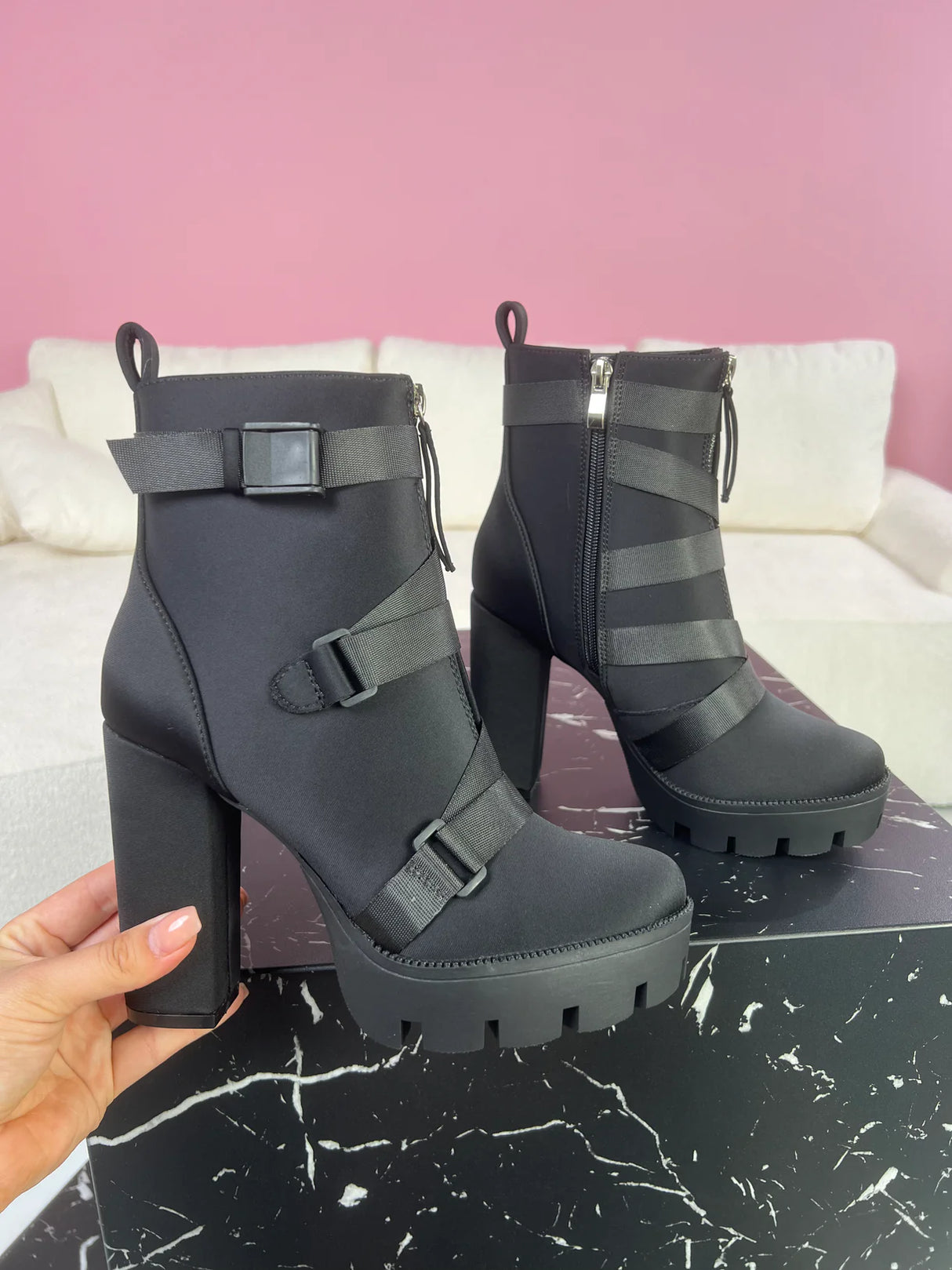 TEROL - BUTY - Czarny