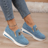 Ella – Superwygodne Ortopedyczne Wsuwane Sneakersy Na Platformie