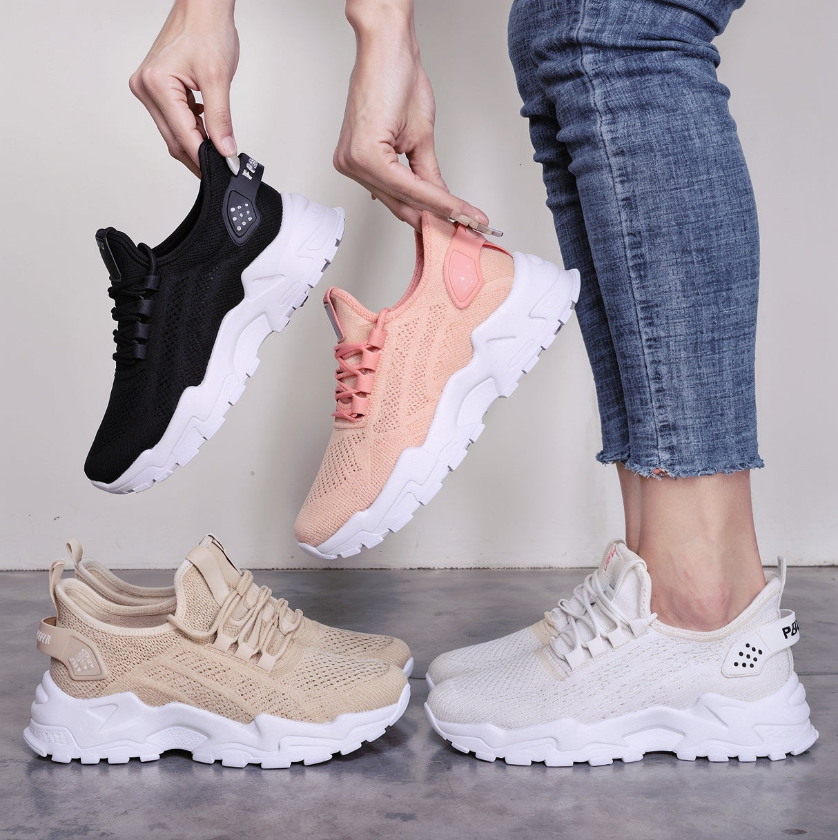 Anita – Ultrawygodne Ortopedyczne Oddychające Sneakersy